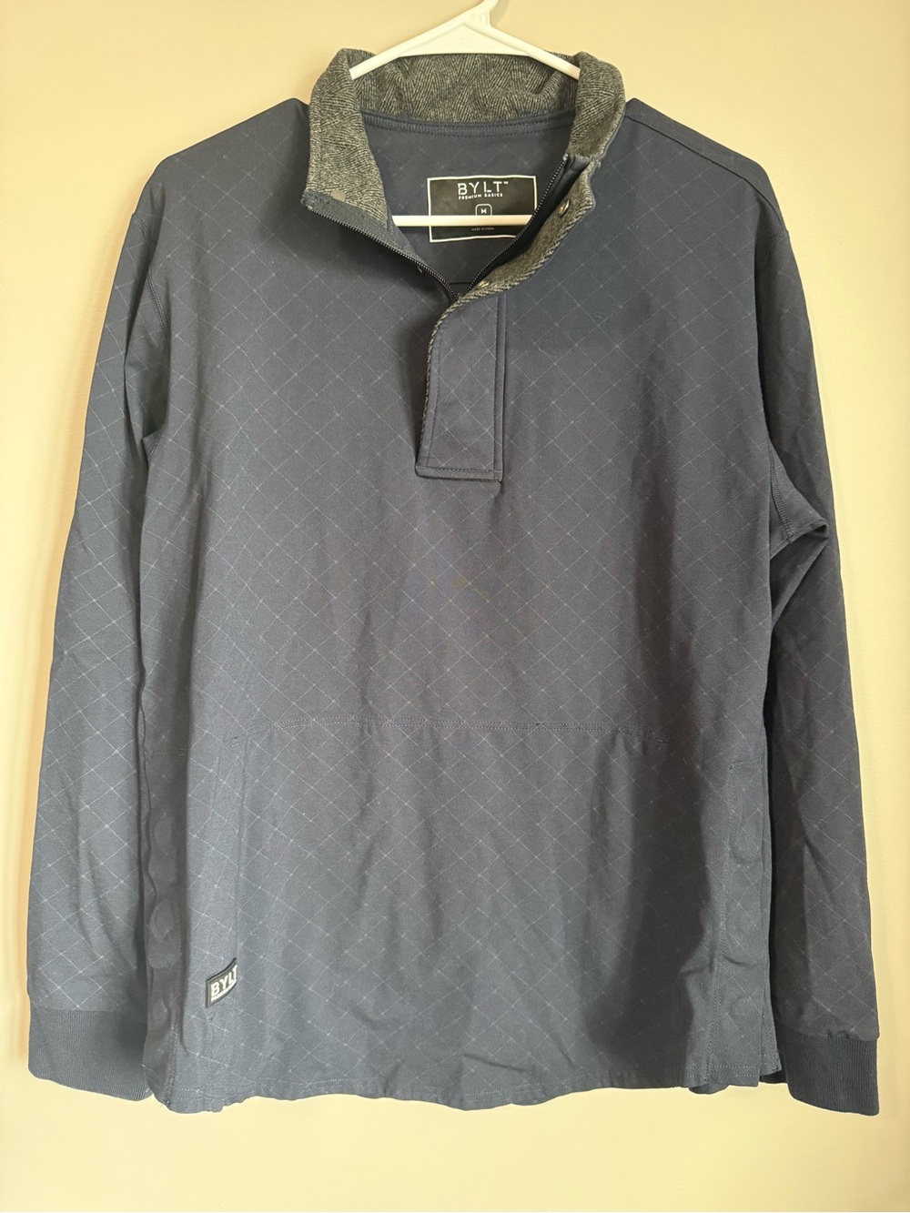 BYLT Basics Elite Fairway Drop Cut Pullover Size Medium Like New